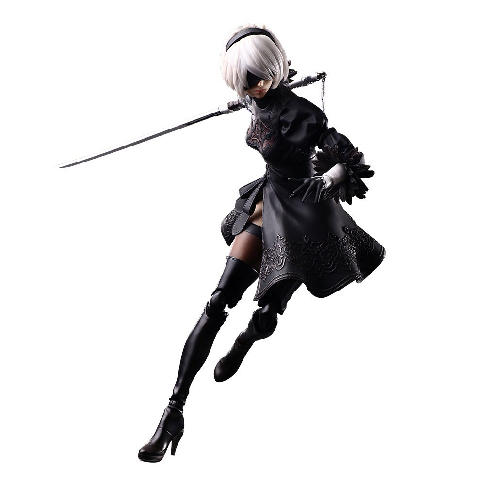 Фигурка SQUARE ENIX NIER:AUTOMATA PLAY ARTS KAI ACTION FIGURE - 2B (YORHA NO.  2 TYPE B) DELUXE VER. - купить с доставкой по выгодным ценам в  интернет-магазине OZON (846156482)