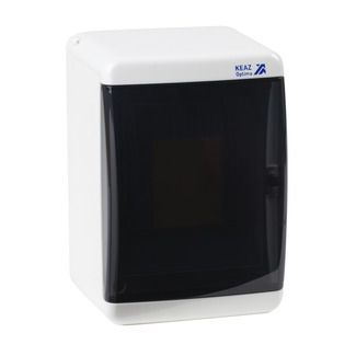 Корпус пластиковый OptiBox P-UNK-1-04-IP41 (пустой распределительный шкаф), КЭАЗ, 279154  #1