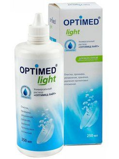 Optimed Light универсальный раствор для контактных линз 250мл, 1уп  #1