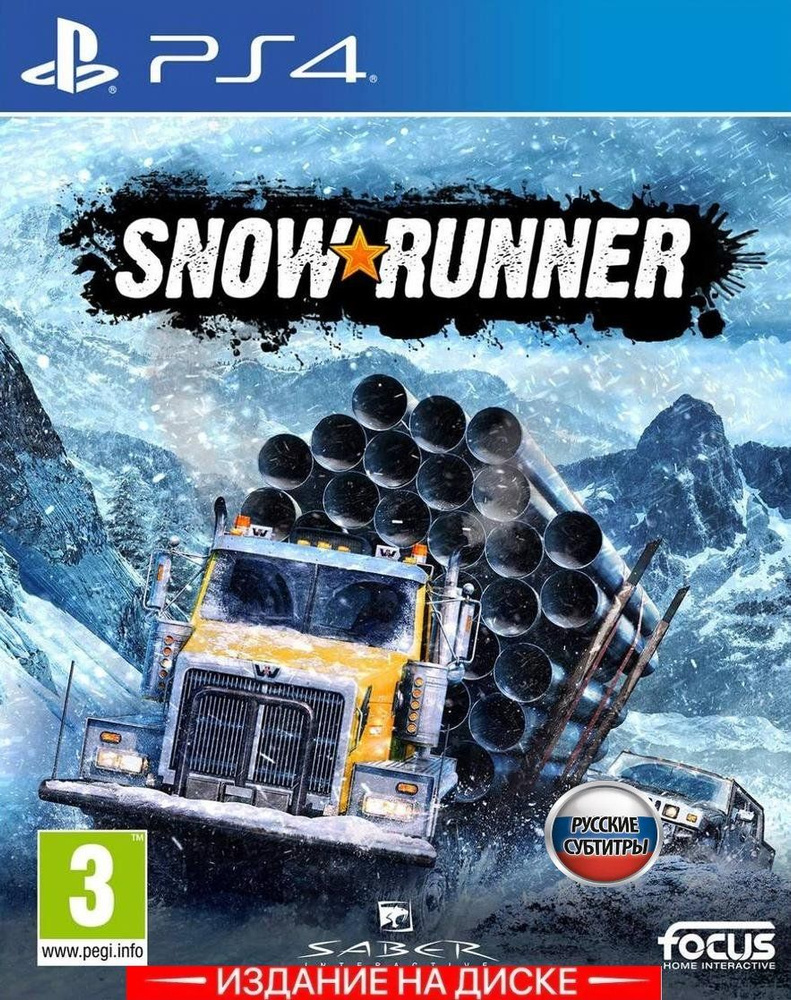 Игра SnowRunner (PlayStation 4, Русские субтитры) купить по низкой цене с  доставкой в интернет-магазине OZON (307253714)