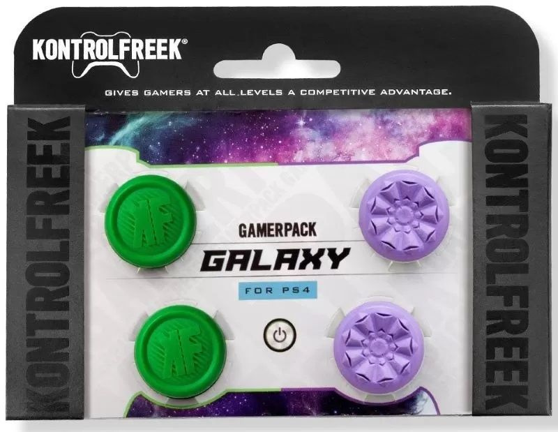 Насадки на стики FPS KontrolFreek Gamepack Galaxy для геймпада Sony PS4, PS5, Xbox 360 накладки №62  #1