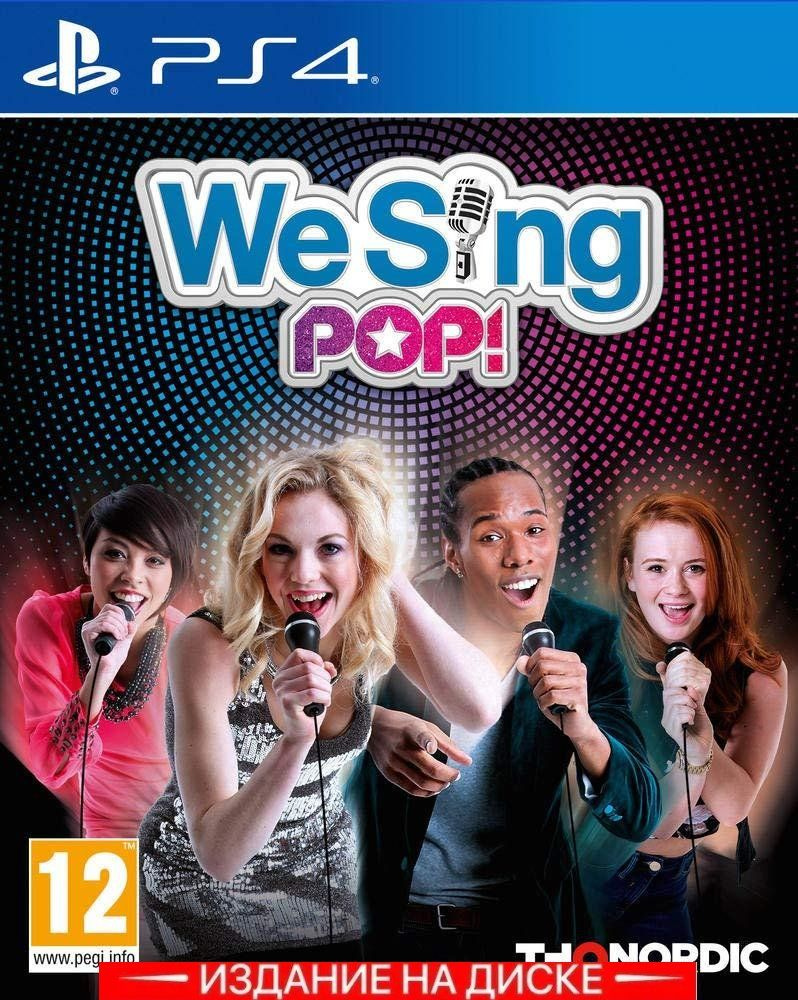 Игра We Sing Pop (PlayStation 4, Английская версия) купить по низкой цене с  доставкой в интернет-магазине OZON (307322324)