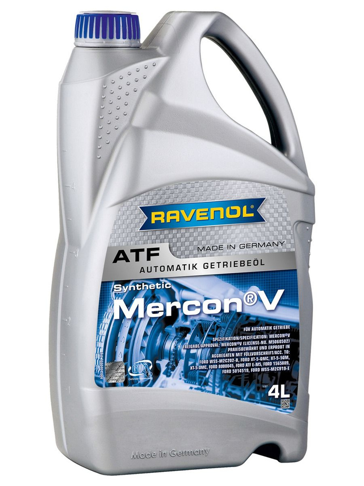 Трансмиссионное масло RAVENOL ATF Mercon V (4 л) #1