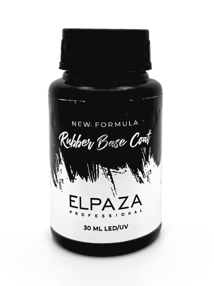 ELPAZA Rubber Base Coat 30 ml. Каучуковая база для гель-лака, густая #1