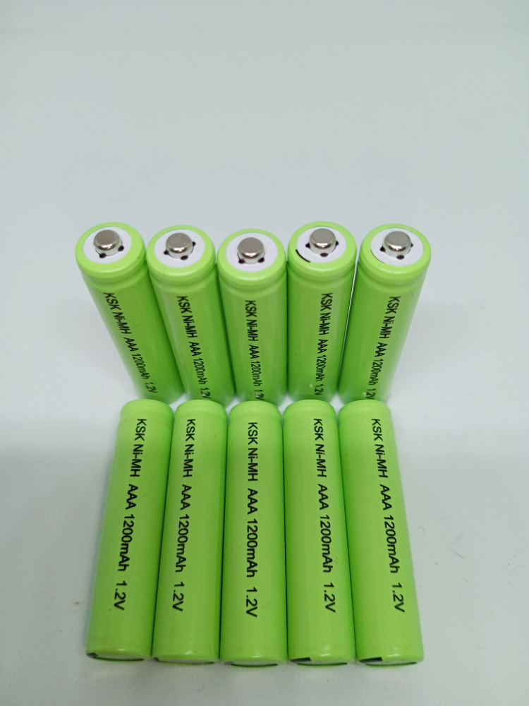 Аккумуляторные батарейки KSK Ni-MH AAA 1200 мАч ,1.2 V , -10 в/уп ...