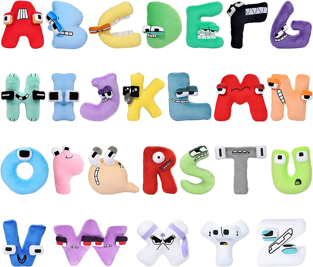 Мягкая игрушка Алфавит Лора (Alphabet Lore) -Плюшевый подарок для ...