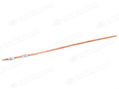 Трубка тормозная 24 3302 и модиф.медь ф5 40 см штуцера 10мм - арт. 24 ...