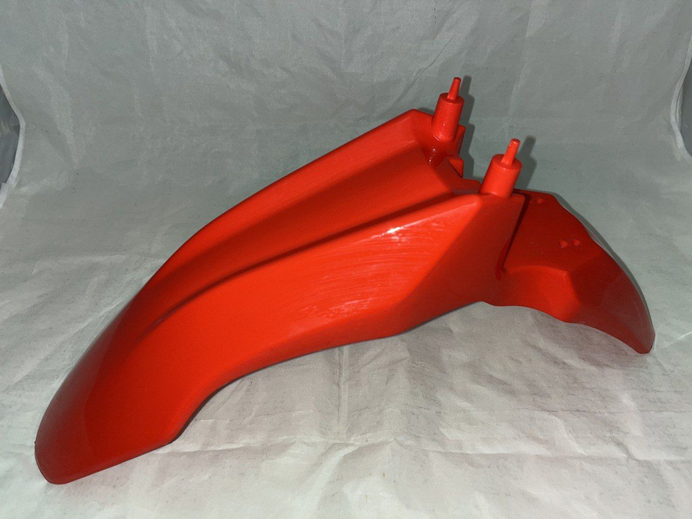 Крыло переднее BSE PH10-125 (питбайк; красное) - купить по низким ценам ...