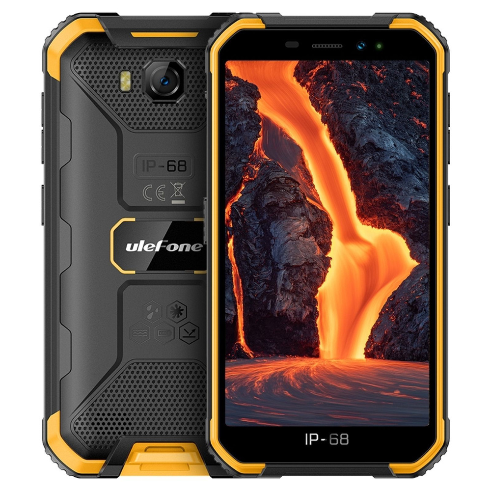 Смартфон ULEFONE Armor X6 Pro 4/32GB_smart-ulefone-armor-x6-pro-orange -  купить по выгодной цене в интернет-магазине OZON (888612230)