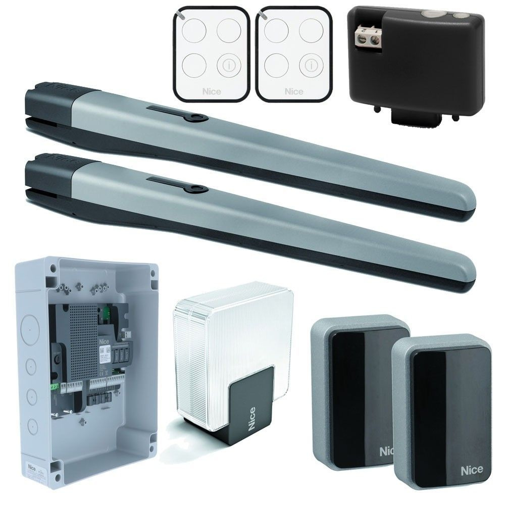 Автоматика для распашных ворот Nice TO5016PBDKIT2 (2 привода, 2 пульта ...