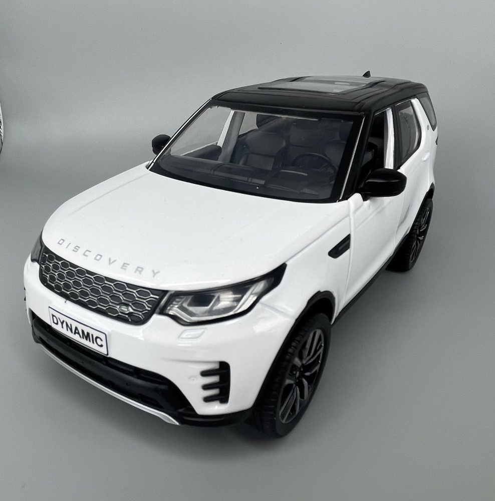 Коллекционные машинки металлические Ленд ровер Дискавери, Land Rover  Discovery 1:24 (белый) - купить с доставкой по выгодным ценам в  интернет-магазине OZON (898558311)