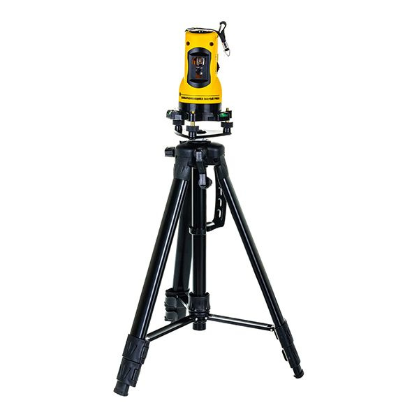 Купить Уровень лазерный самовыравнивающийся 10 м, 2 луча, кейс, штатив ...