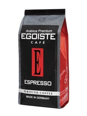 Кофе молотый 250г EGOISTE Espresso полим. уп. #1