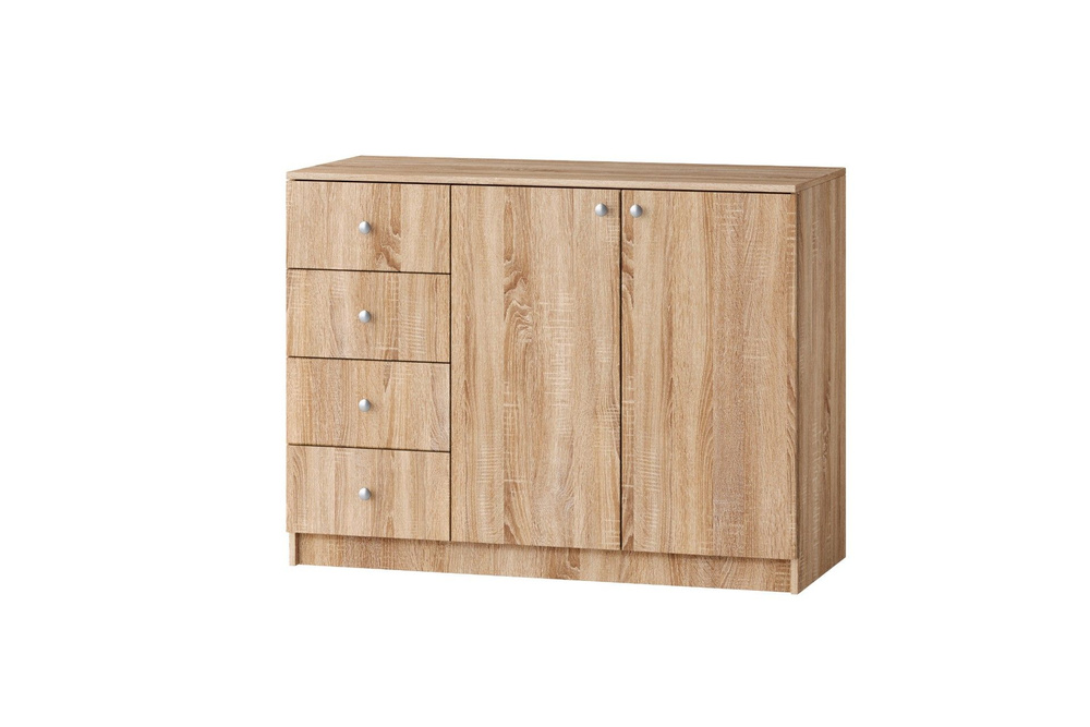 Комод МФ-КУПЕ МДВ 8.2 двери/ящики, 130x50x89 см, 4 ящ. - купить по ...