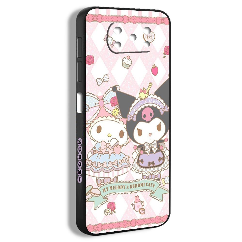 чехол для смартфона Подходит для xiaomi poco x3 nfc стикеры мелодия и  куроми Милые Hello Kitty kuromi JSC03 - купить с доставкой по выгодным  ценам в интернет-магазине OZON (776661416)