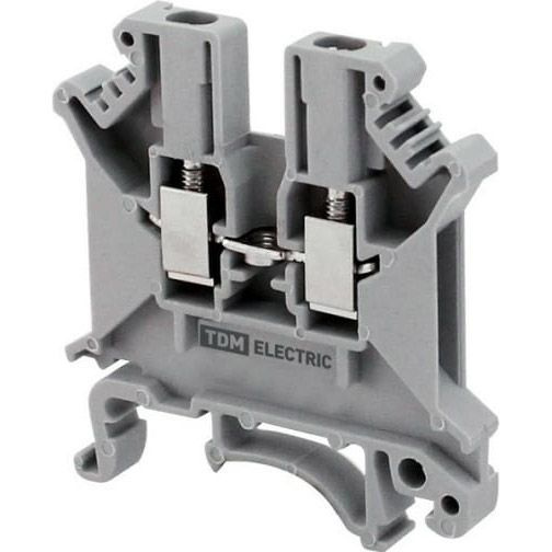 Зажим наборный ЗНН-4мм2 41А серый (Ph-C UK-4N) TDM SQ0803-1102 1 шт ...