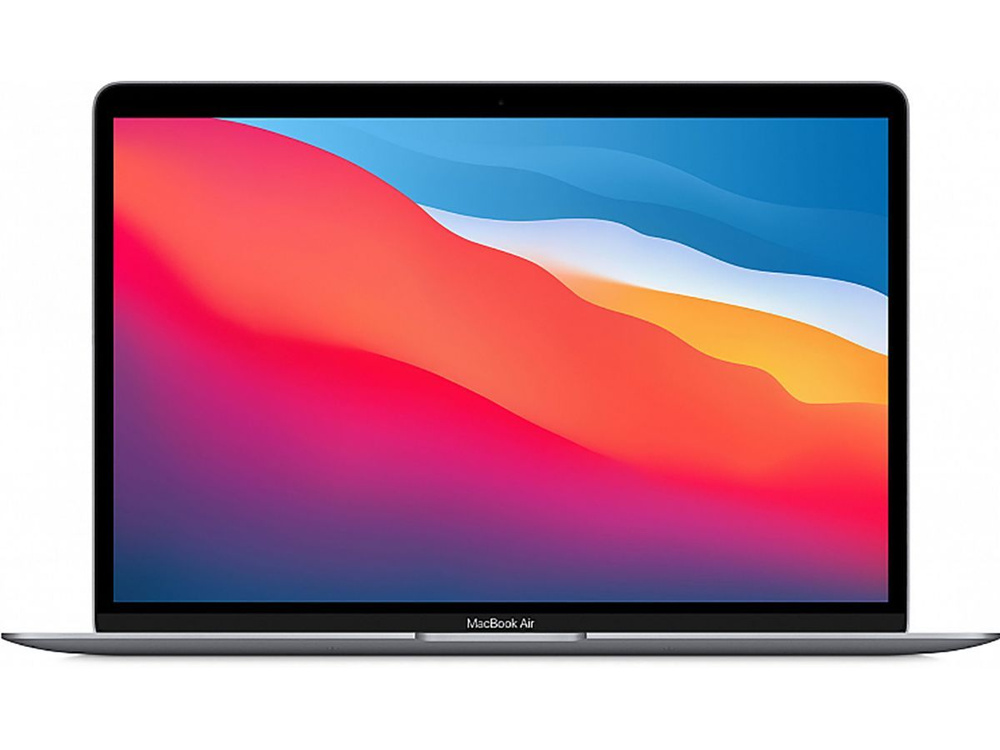 Apple MacBook Air M1 2020 Ноутбук 13.3", Apple M1 (3.2 ГГц), RAM 8 ГБ, SSD 256 ГБ, MacOS, (MGN63ZP/A), #1