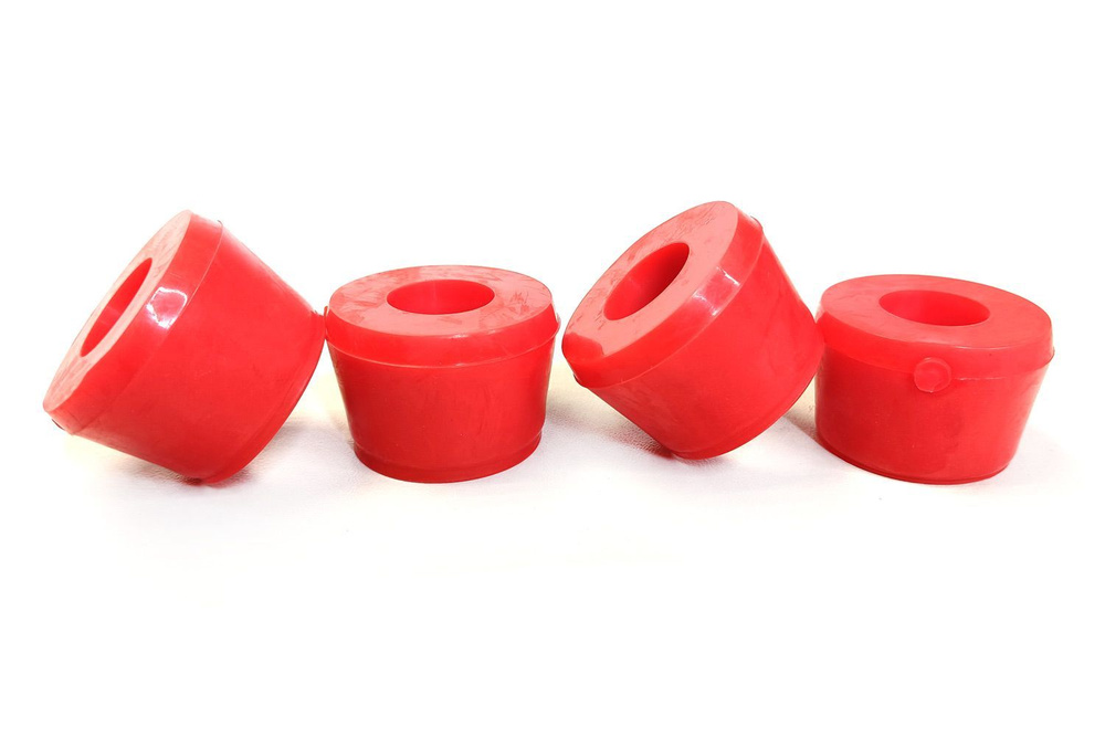 Втулка амортизатора УАЗ полиуретан, (к-т 4 шт.) (542030) "redBTR", 451 ...