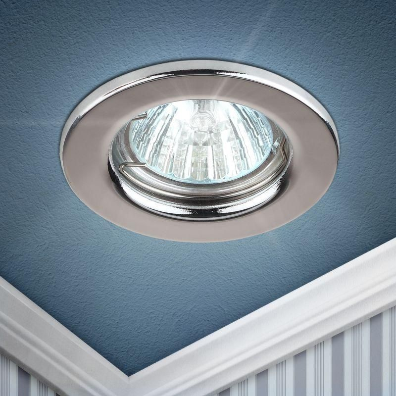 Светильник декоративныйЭРАСветильник точечный ST1 CH 50Вт MR16 12В ...