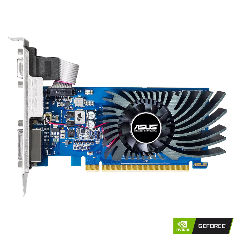 ASUS Видеокарта GeForce GT 730 2 ГБ (GT730-2GD3-BRK-EVO)