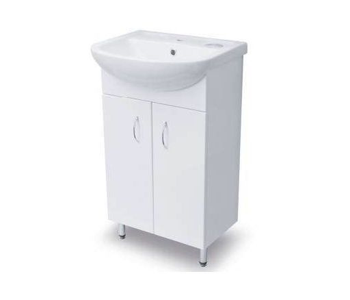 Аквалайн Тумба с раковиной, Ладога, 50х42х85 см - купить с доставкой по ...