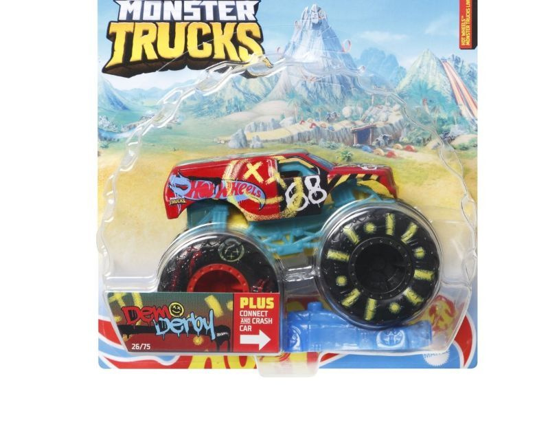 Demo derby store hot wheels