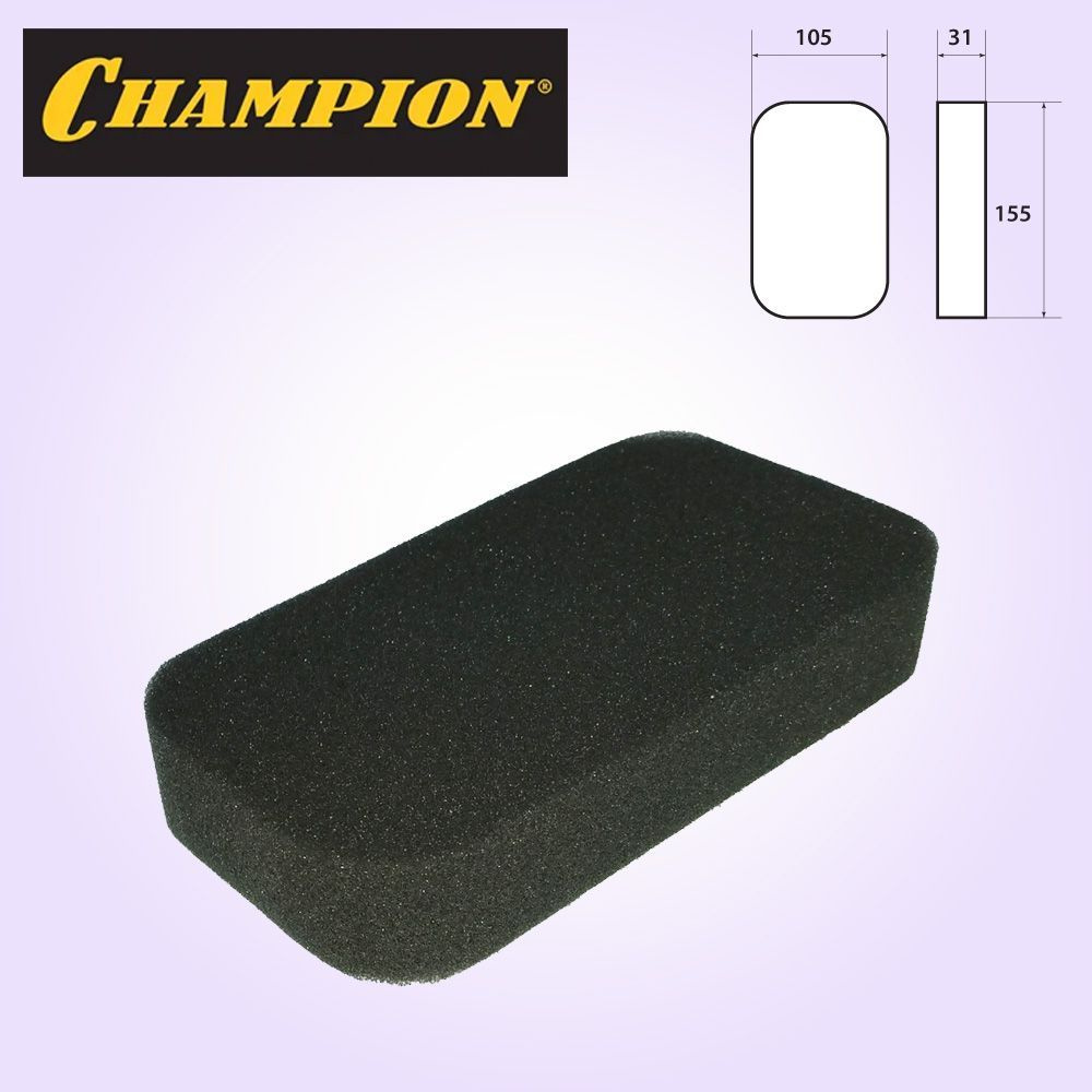 Фильтр воздушный (поролон) для генератора 5-6кВт 155*105*31мм CHAMPION ...