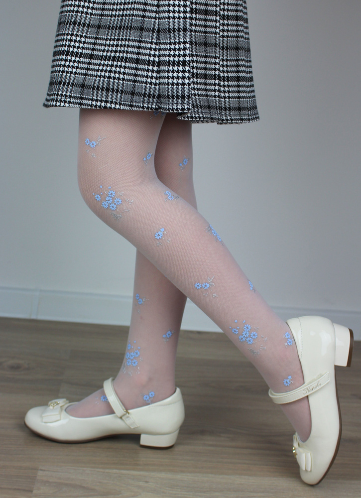 Колготки Alina Школа Белый, 40 den, 1 шт - купить с доставкой по ...