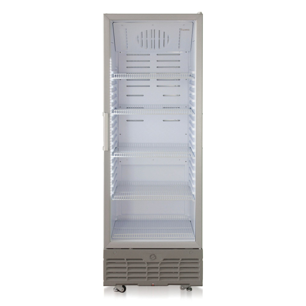 Холодильник БИРЮСА M461RN 485л металлик витрина #1