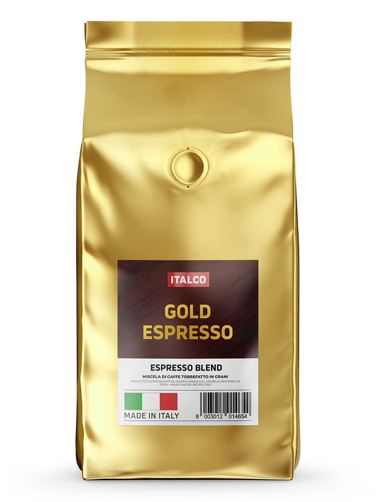 Кофе Italco Gold Espresso (Голд Эспрессо) зерно, 1000гр #1