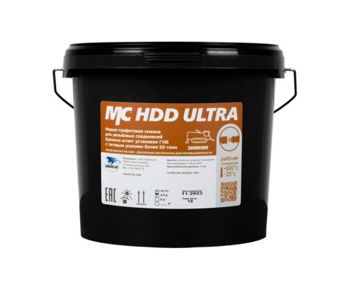 Смазка МС HDD ULTRA для буровых штанг ГНБ медно-графитовая (летняя, 9 ...
