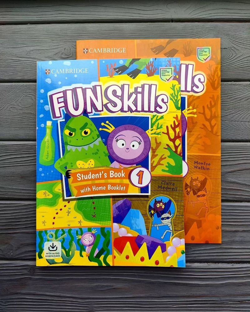 Fun Skills 1. Student's Book,Home Booklet + CD - купить с доставкой по ...