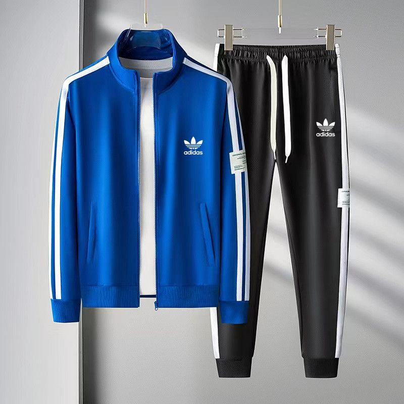 Adidas blue sweatsuit on sale