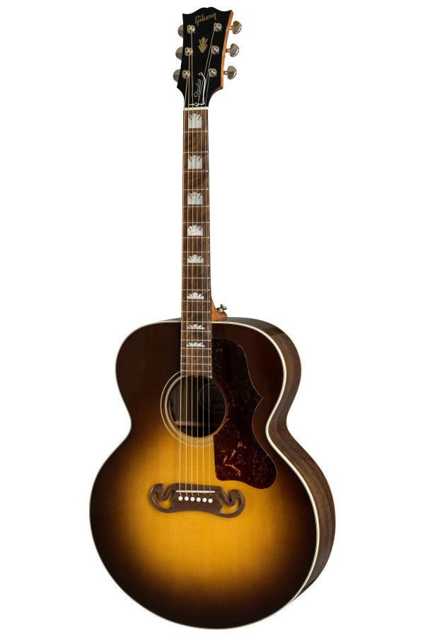 Gibson Акустическая гитара sj200- 6-струнная, корпус Махагони 1/4 ...
