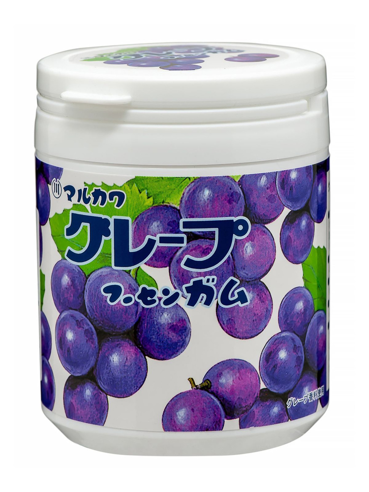 Резинка жевательная Marukawa "Grape Bottle Gum" (Виноград), 130 гр. Япония  #1