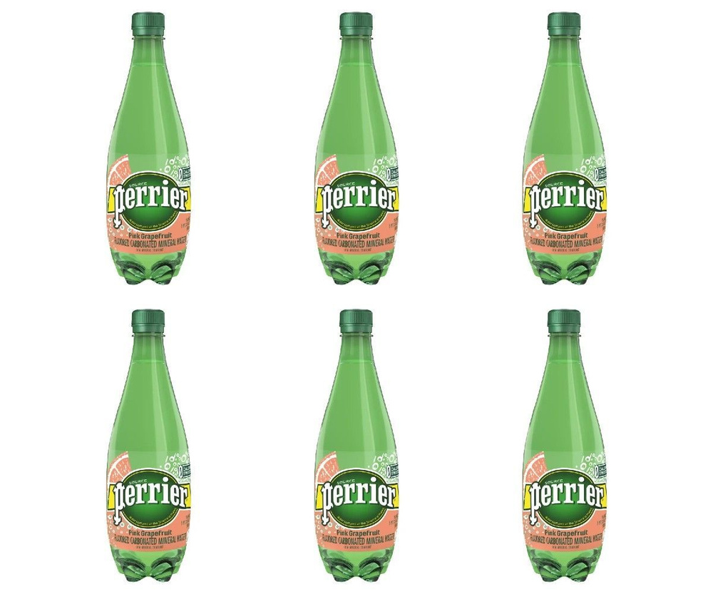 Минеральная газированная вода Perrier Pink Grapefruit / Перье Розовый ...