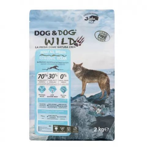Сухой корм Dog&Dog Wild Regional Ocean рыба для собак 2 кг - купить с ...