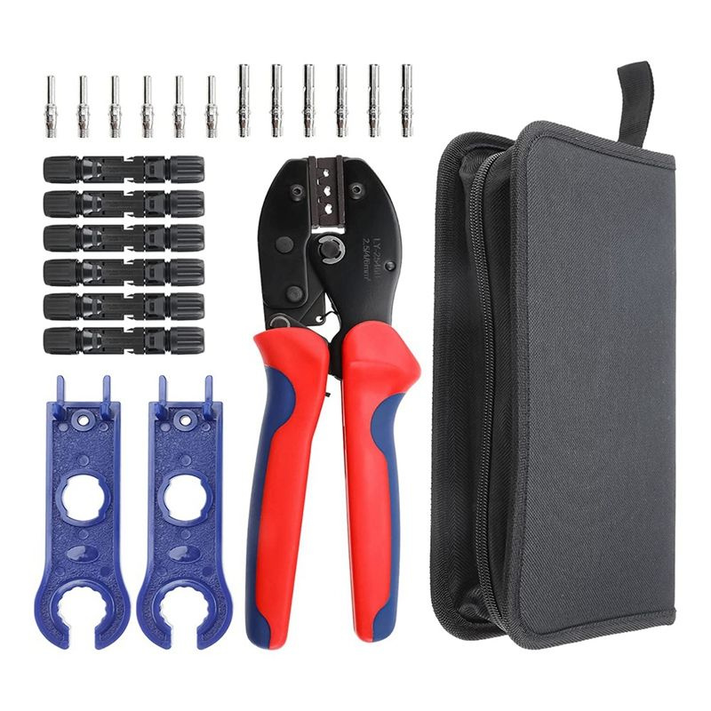 Набор инструментов обжима инструменты фотоэлектрического кабеля панели ...