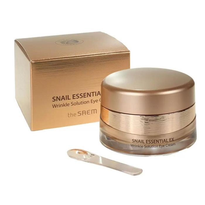 The Saem Антивозрастной крем для кожи вокруг глаз с муцином улитки 30 мл Snail Essential EX Wrinkle Solution #1