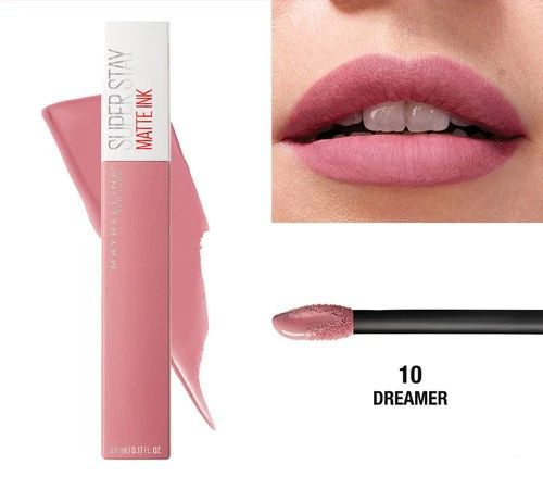 Maybelline New York Помада для губ Super Stay Matte Ink, тон 10 Dreamer ...
