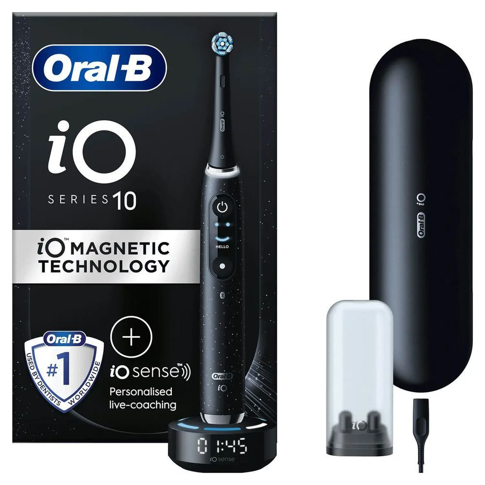 Oral-B Электрическая зубная щетка iO Series 10 Black, черный #1