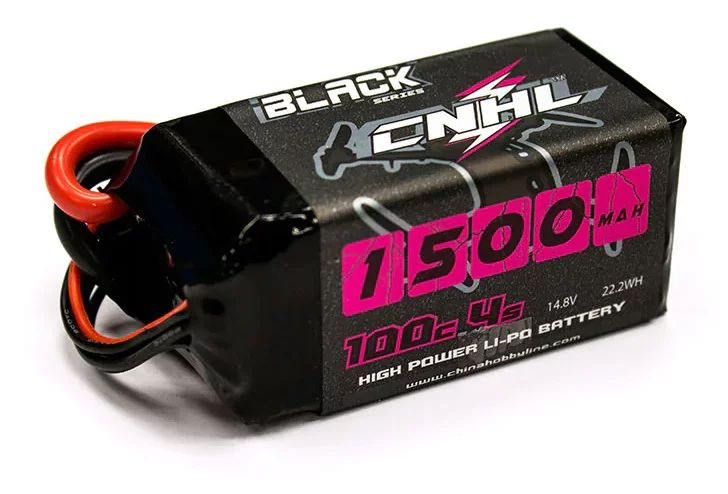 Аккумулятор CNHL Black Series 1500мАч 4S 100C LiPo XT60 #1