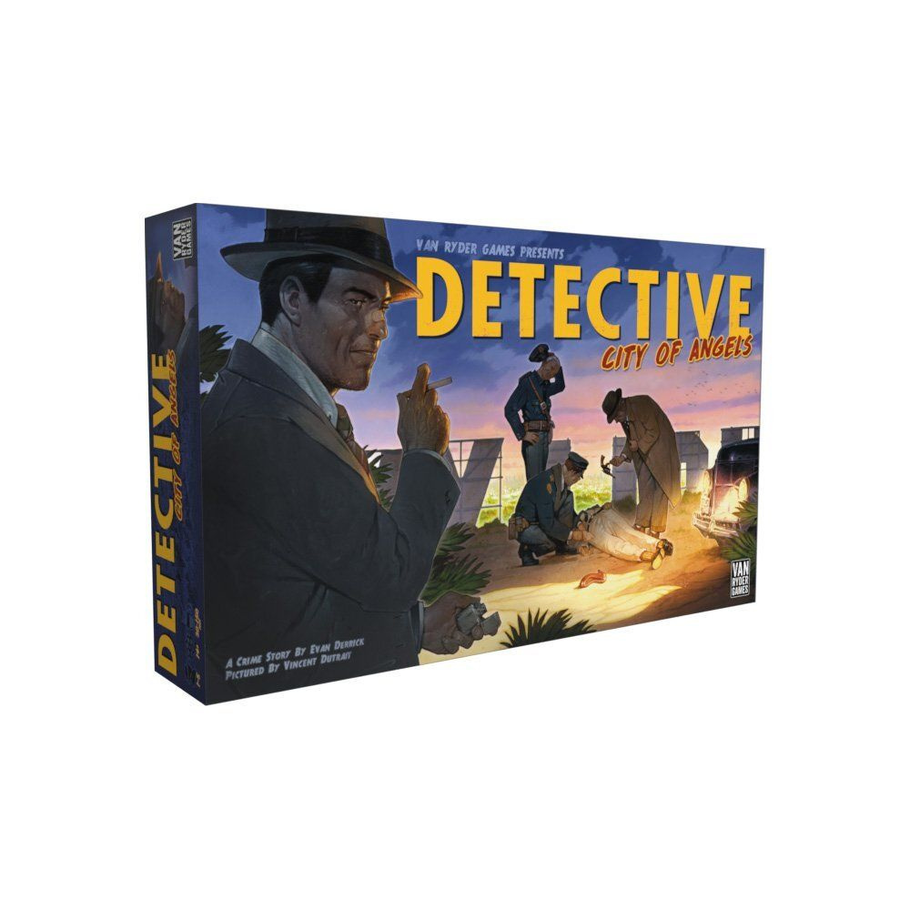 Настольная игра Detective. City of Angels / Детектив. Город Ангелов на  английском языке