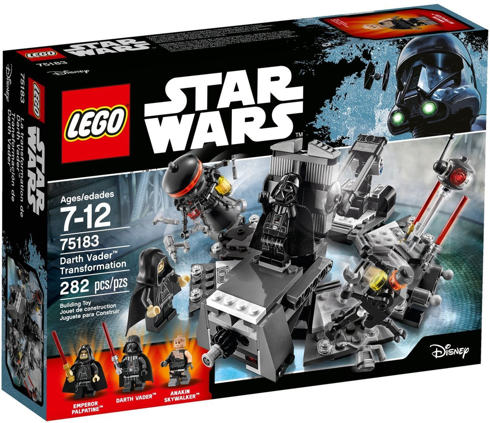 Конструктор LEGO Star Wars 75183 Превращение в Дарта Вейдера