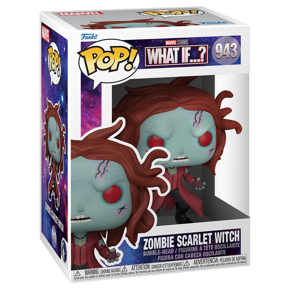 Фигурка Funko POP! Bobble Marvel What If...?: Zombie Scarlet Witch #1