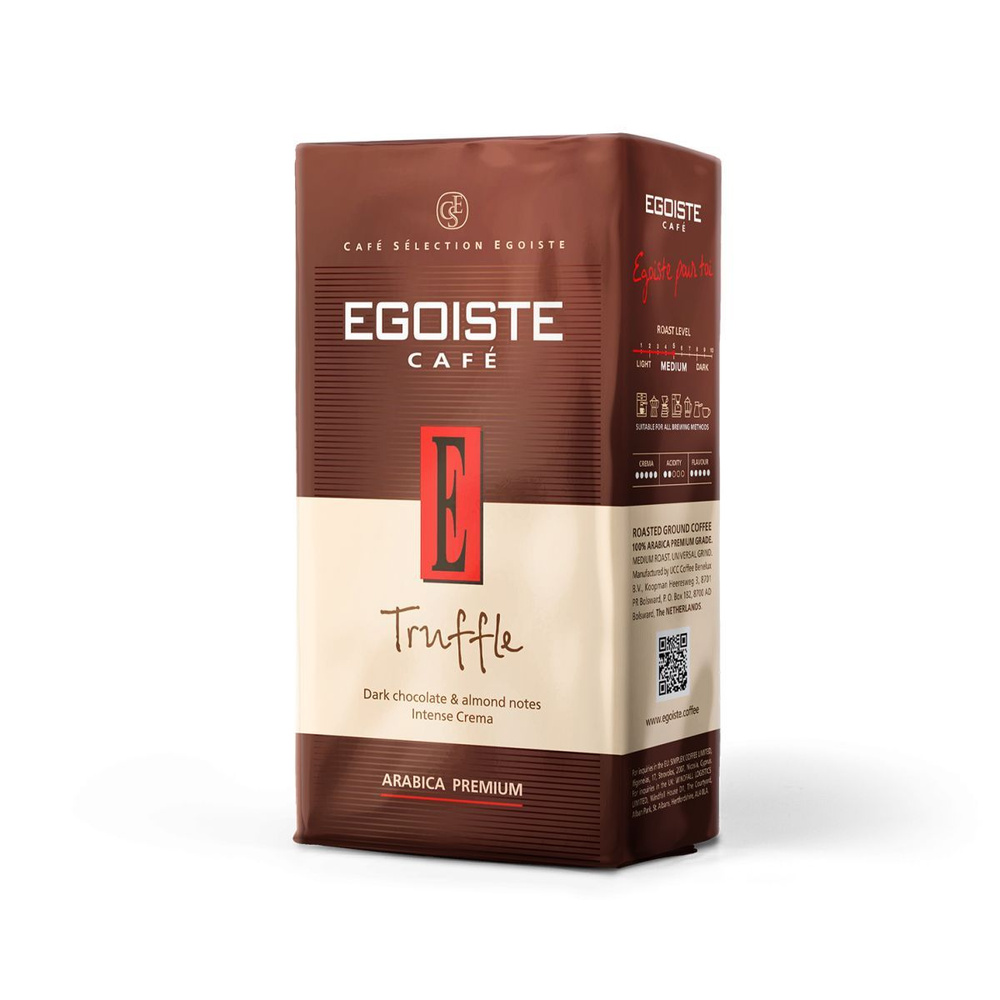 Кофе молотый EGOISTE Truffle, 250 г - купить с доставкой по выгодным ...
