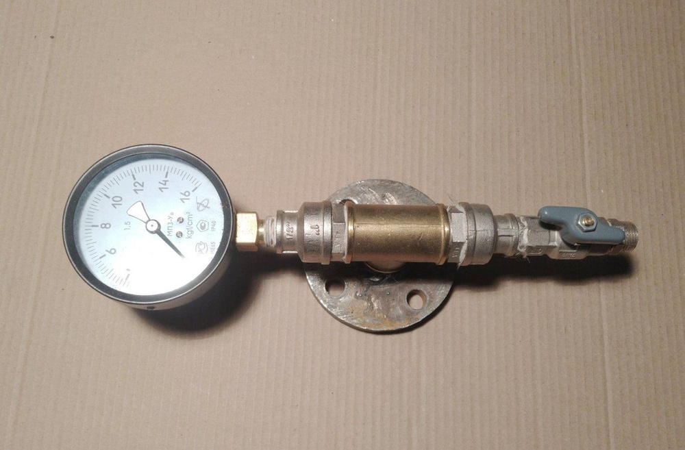 Манометр радиальный МП3-У (0...16) кгс/см2 Кп.1,5 d100мм IP40 DN25 1 ...