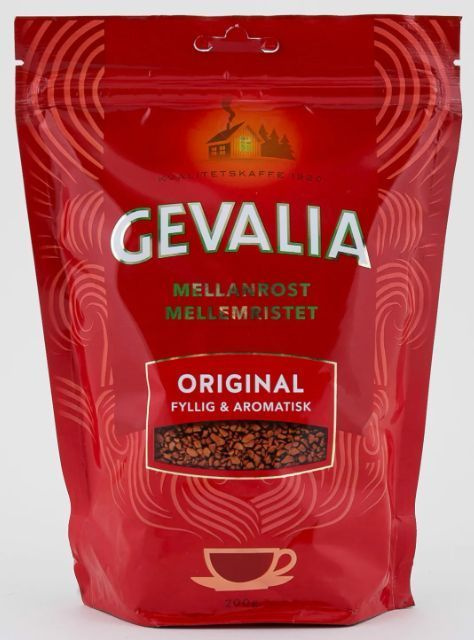 Кофе растворимый Gevalia Original 200 гр. из Финляндии #1