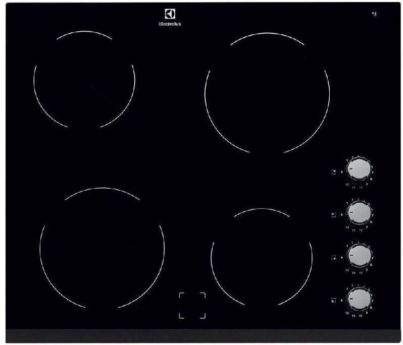 Варочная поверхность электрическая Electrolux EHF6140FOK черный #1