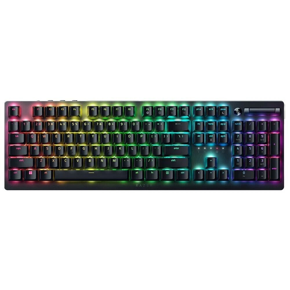 Razer Игровая клавиатура беспроводная DeathStalker V2 Pro, (Razer Linear  Optical Switch Red), Русская раскладка, черный